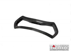 Alfa Romeo Giulia Sparco Seats Headrest Inserts Covers - Carbon Fiber - Quadrifoglio Model